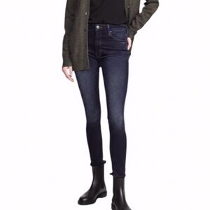 Mother Jeans The Looker in Last Call Wash Ankle EUC